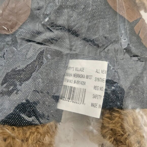 NEW Terry's Village Cowboy Brown Teddy Bear Plush 11" Stuffed Animal Toy - Picture 6 of 8